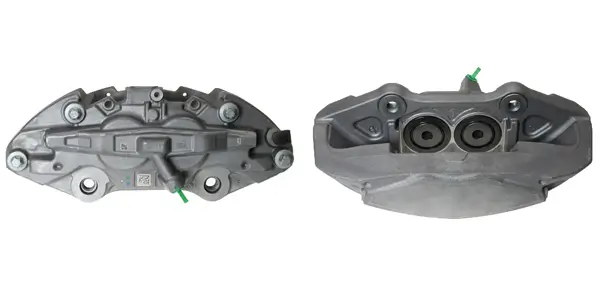 Bremssattel hinter der Achse Vorderachse links Axia 395242
