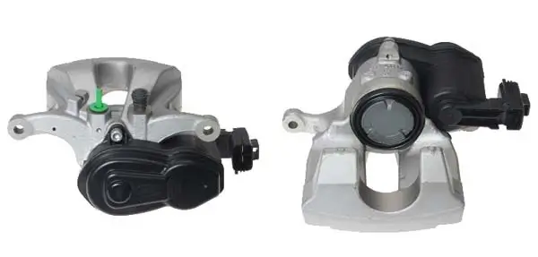 Bremssattel hinter der Achse Hinterachse links Axia 395426