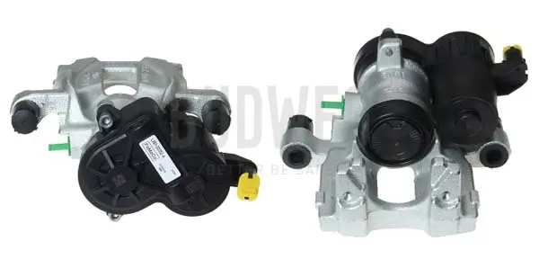 Bremssattel hinter der Achse Hinterachse links Axia 395454