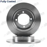 Bremsscheibe Hinterachse ALTE AUTOMOTIVE 128201FCAL