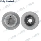 Bremsscheibe Hinterachse ALTE AUTOMOTIVE 128432FCAL