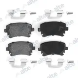 Bremsbelagsatz, Scheibenbremse Hinterachse ALTE AUTOMOTIVE 137803AAL