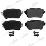 Bremsbelagsatz, Scheibenbremse Vorderachse Hinterachse ALTE AUTOMOTIVE 138132BAL