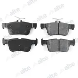 Bremsbelagsatz, Scheibenbremse Hinterachse ALTE AUTOMOTIVE 138166AAL