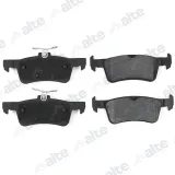 Bremsbelagsatz, Scheibenbremse Hinterachse ALTE AUTOMOTIVE 138168AAL