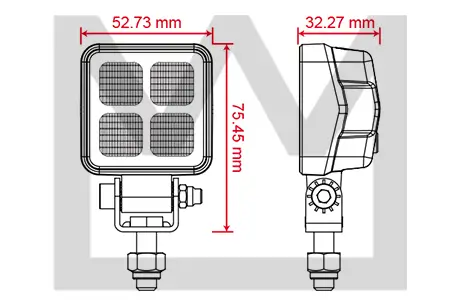 Arbeitsscheinwerfer MONARK 098 174 055 Bild Arbeitsscheinwerfer MONARK 098 174 055