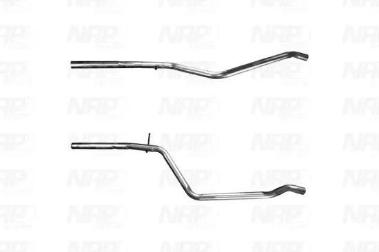Abgasrohr hinten NAP carPARTS CAC10429 Bild Abgasrohr hinten NAP carPARTS CAC10429