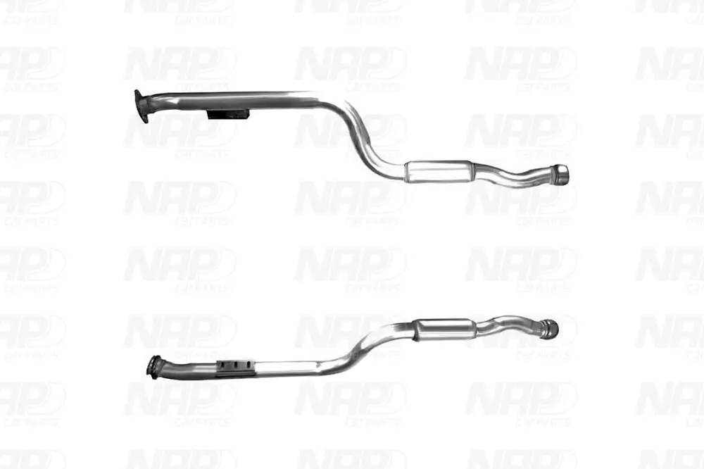 Abgasrohr Mitte NAP carPARTS CAC10436
