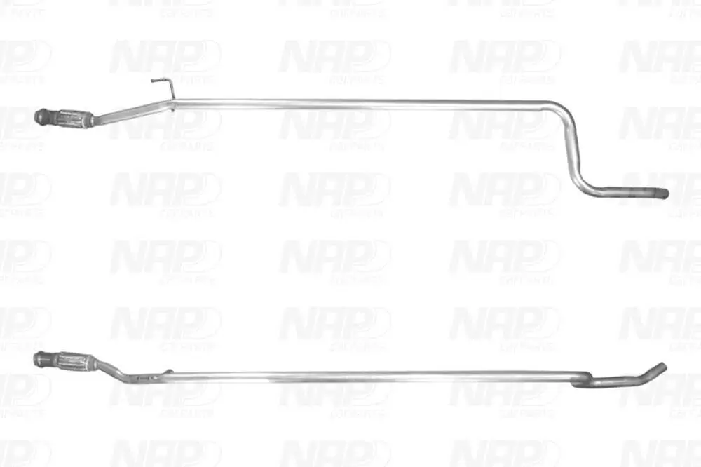 Abgasrohr mitte NAP carPARTS CAC10614