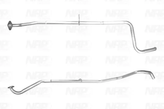 Abgasrohr mitte NAP carPARTS CAC10634 Bild Abgasrohr mitte NAP carPARTS CAC10634