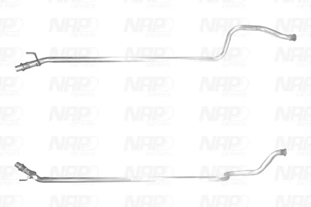 Abgasrohr hinten NAP carPARTS CAC10644