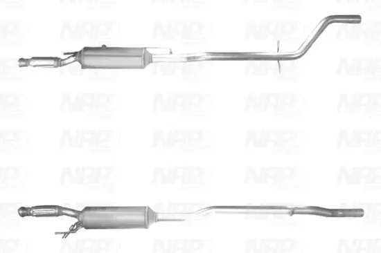 Ruß-/Partikelfilter, Abgasanlage hinten NAP carPARTS CAD10559 Bild Ruß-/Partikelfilter, Abgasanlage hinten NAP carPARTS CAD10559