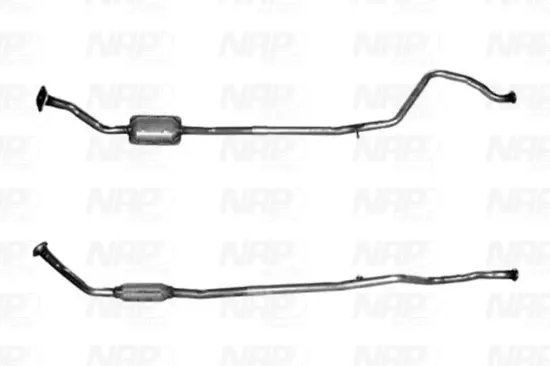Katalysator NAP carPARTS CAK10480 Bild Katalysator NAP carPARTS CAK10480