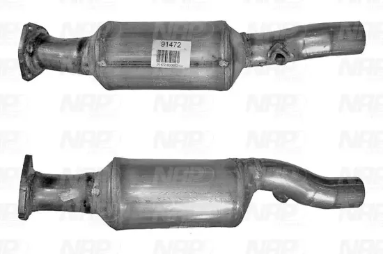 Katalysator hinten NAP carPARTS CAK11182 Bild Katalysator hinten NAP carPARTS CAK11182
