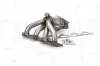 Katalysator vorne NAP carPARTS CAK11254