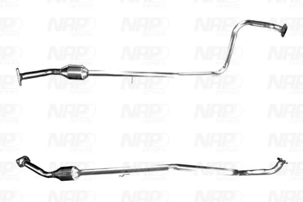 Katalysator hinten NAP carPARTS CAK11300