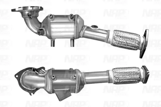 Katalysator NAP carPARTS CAK11317 Bild Katalysator NAP carPARTS CAK11317