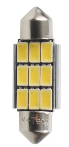 Glühlampe, Kennzeichenleuchte 13,6 V 2.8 W LED M-Tech LB815W Bild Glühlampe, Kennzeichenleuchte 13,6 V 2.8 W LED M-Tech LB815W