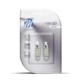 Glühlampe, Kennzeichenleuchte 12 V 0.7 W LED M-Tech LB028B