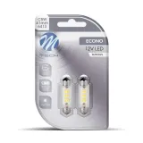 Glühlampe, Kennzeichenleuchte 12 V 0.4 W LED M-Tech LB091W