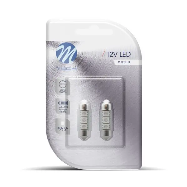 Glühlampe, Kennzeichenleuchte 12 V 1.46 W LED M-Tech LB310B