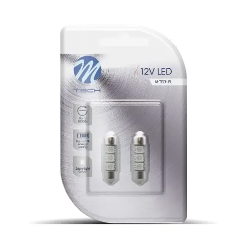 Glühlampe, Kennzeichenleuchte 12 V 1.46 W LED M-Tech LB310B Bild Glühlampe, Kennzeichenleuchte 12 V 1.46 W LED M-Tech LB310B