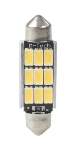 Glühlampe, Kennzeichenleuchte 13,6 V 2.8 W LED M-Tech LB816W Bild Glühlampe, Kennzeichenleuchte 13,6 V 2.8 W LED M-Tech LB816W
