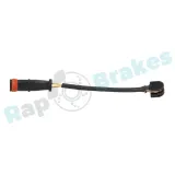 Warnkontakt, Bremsbelagverschleiß Hinterachse RAP BRAKES R-G0023