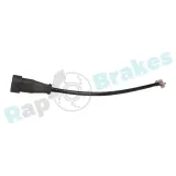 Warnkontakt, Bremsbelagverschleiß Vorderachse RAP BRAKES R-G0029