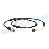 Warnkontakt, Bremsbelagverschleiß Hinterachse RAP BRAKES R-G0153