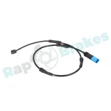Warnkontakt, Bremsbelagverschleiß Hinterachse RAP BRAKES R-G0209