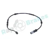 Warnkontakt, Bremsbelagverschleiß Hinterachse links Hinterachse rechts RAP BRAKES R-G0234