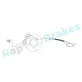 Bremsschlauch Hinterachse links RAP BRAKES R-H1463