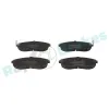 Bremsbelagsatz, Scheibenbremse Vorderachse RAP BRAKES R-P0002 Bild Bremsbelagsatz, Scheibenbremse Vorderachse RAP BRAKES R-P0002