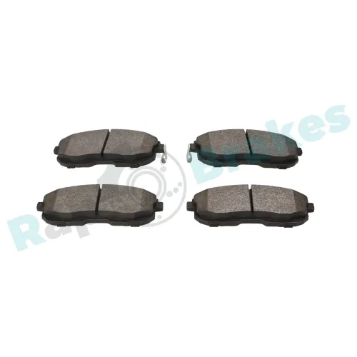 Bremsbelagsatz, Scheibenbremse Vorderachse RAP BRAKES R-P0002 Bild Bremsbelagsatz, Scheibenbremse Vorderachse RAP BRAKES R-P0002
