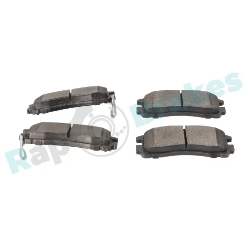 Bremsbelagsatz, Scheibenbremse Hinterachse RAP BRAKES R-P0018 Bild Bremsbelagsatz, Scheibenbremse Hinterachse RAP BRAKES R-P0018