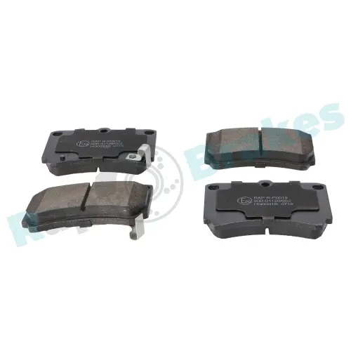 Bremsbelagsatz, Scheibenbremse Vorderachse RAP BRAKES R-P0019 Bild Bremsbelagsatz, Scheibenbremse Vorderachse RAP BRAKES R-P0019