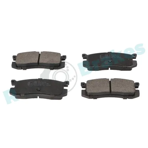 Bremsbelagsatz, Scheibenbremse Hinterachse RAP BRAKES R-P0020 Bild Bremsbelagsatz, Scheibenbremse Hinterachse RAP BRAKES R-P0020