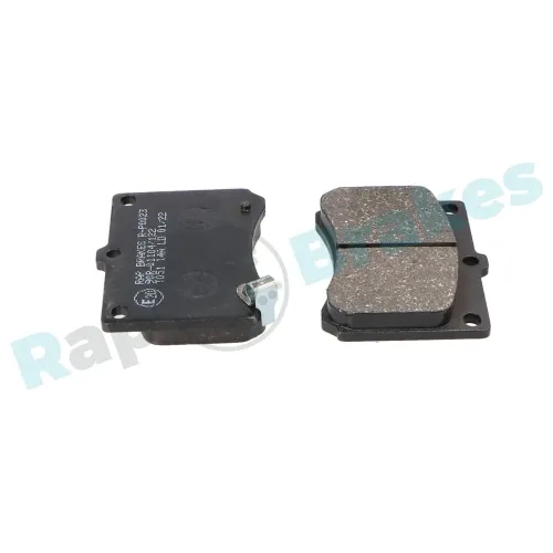 Bremsbelagsatz, Scheibenbremse Vorderachse RAP BRAKES R-P0023 Bild Bremsbelagsatz, Scheibenbremse Vorderachse RAP BRAKES R-P0023