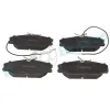 Bremsbelagsatz, Scheibenbremse Vorderachse RAP BRAKES R-P0024 Bild Bremsbelagsatz, Scheibenbremse Vorderachse RAP BRAKES R-P0024