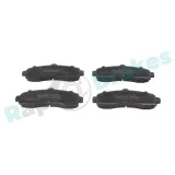 Bremsbelagsatz, Scheibenbremse Vorderachse RAP BRAKES R-P0045