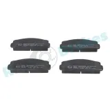 Bremsbelagsatz, Scheibenbremse Vorderachse RAP BRAKES R-P0046