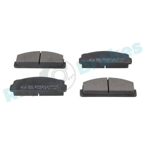 Bremsbelagsatz, Scheibenbremse Vorderachse RAP BRAKES R-P0046 Bild Bremsbelagsatz, Scheibenbremse Vorderachse RAP BRAKES R-P0046