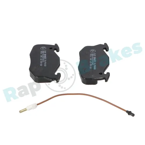 Bremsbelagsatz, Scheibenbremse Vorderachse RAP BRAKES R-P0060 Bild Bremsbelagsatz, Scheibenbremse Vorderachse RAP BRAKES R-P0060