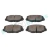 Bremsbelagsatz, Scheibenbremse Vorderachse RAP BRAKES R-P0062 Bild Bremsbelagsatz, Scheibenbremse Vorderachse RAP BRAKES R-P0062