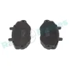 Bremsbelagsatz, Scheibenbremse Vorderachse RAP BRAKES R-P0062 Bild Bremsbelagsatz, Scheibenbremse Vorderachse RAP BRAKES R-P0062