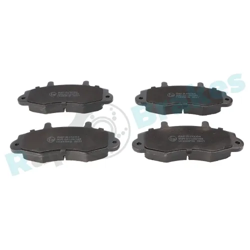 Bremsbelagsatz, Scheibenbremse Vorderachse RAP BRAKES R-P0064 Bild Bremsbelagsatz, Scheibenbremse Vorderachse RAP BRAKES R-P0064