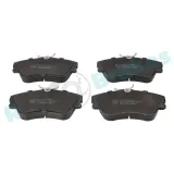 Bremsbelagsatz, Scheibenbremse Vorderachse RAP BRAKES R-P0069