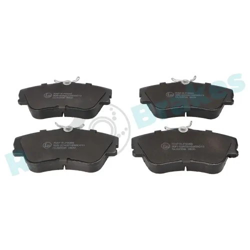 Bremsbelagsatz, Scheibenbremse Vorderachse RAP BRAKES R-P0069 Bild Bremsbelagsatz, Scheibenbremse Vorderachse RAP BRAKES R-P0069