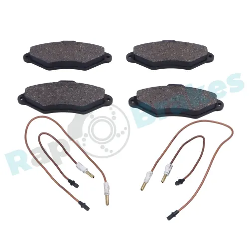 Bremsbelagsatz, Scheibenbremse Vorderachse RAP BRAKES R-P0077 Bild Bremsbelagsatz, Scheibenbremse Vorderachse RAP BRAKES R-P0077